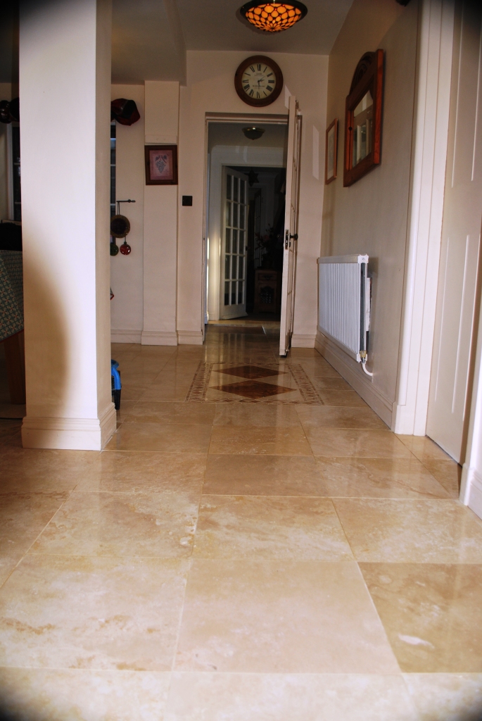 Pitted Travertine Floor After Polishing Limpsfield Chart