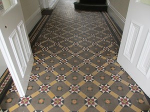 Victorian Floor before cleaining in Richmond