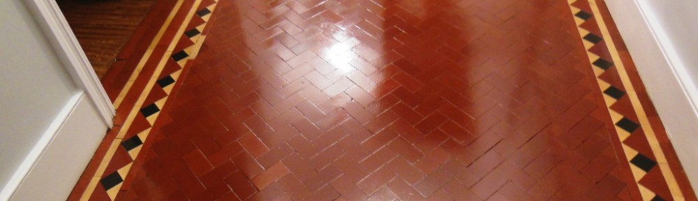 Victorian Tiled floor restoration in Lewisham