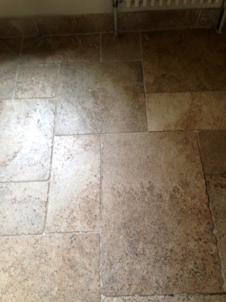 Dirty Travertine Before