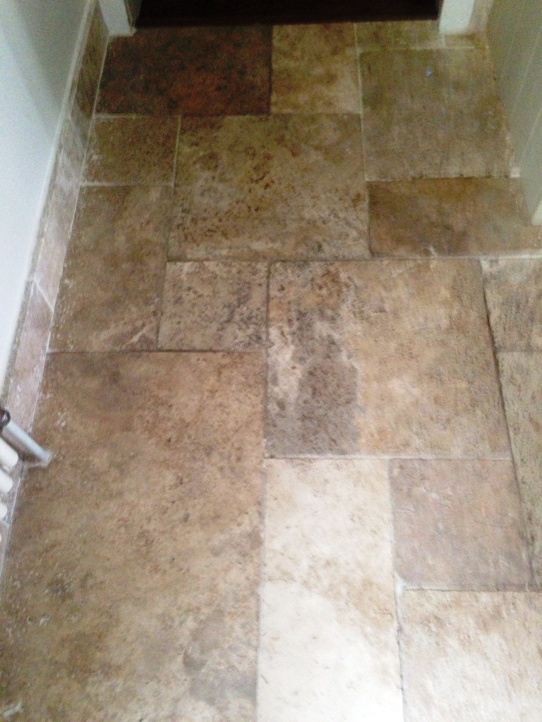 Dirty Travertine Before