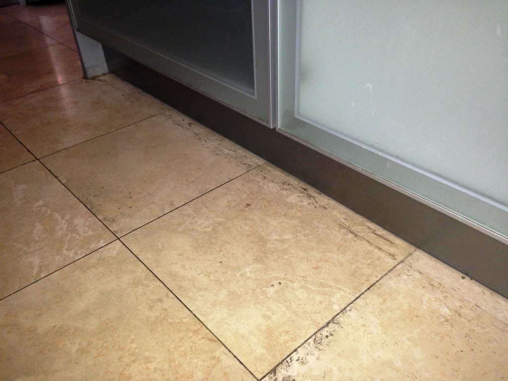 Travertine Floor Before