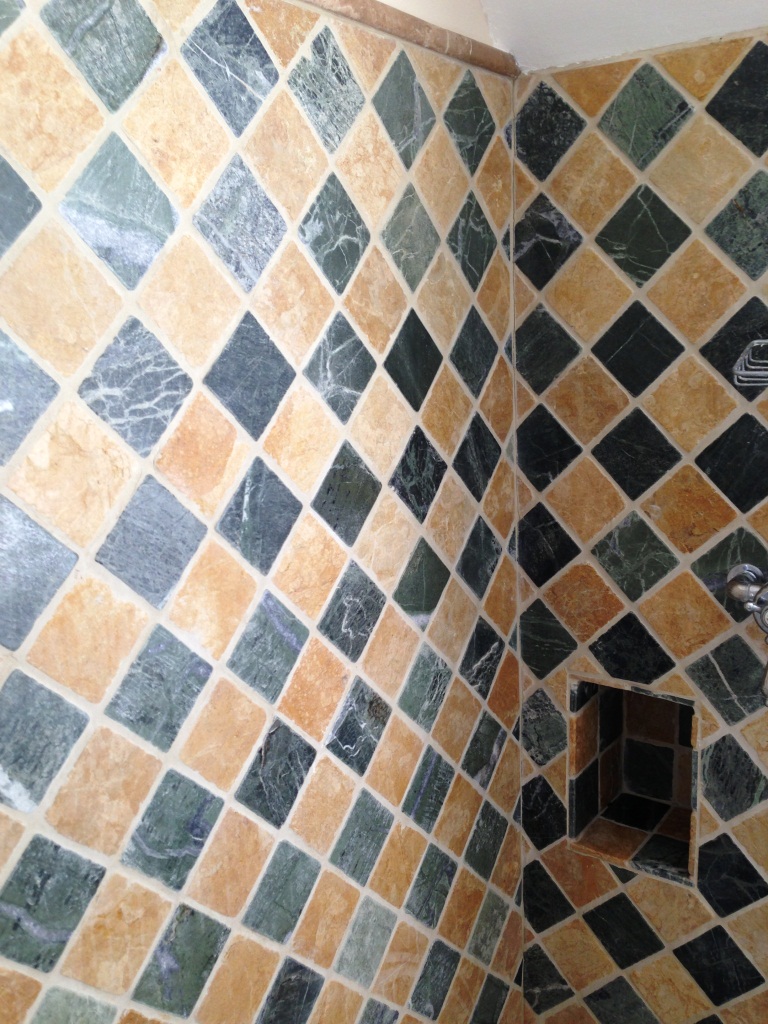 Marble Wall and Floor Tile Refresh in Woking - South London Tile Doctor