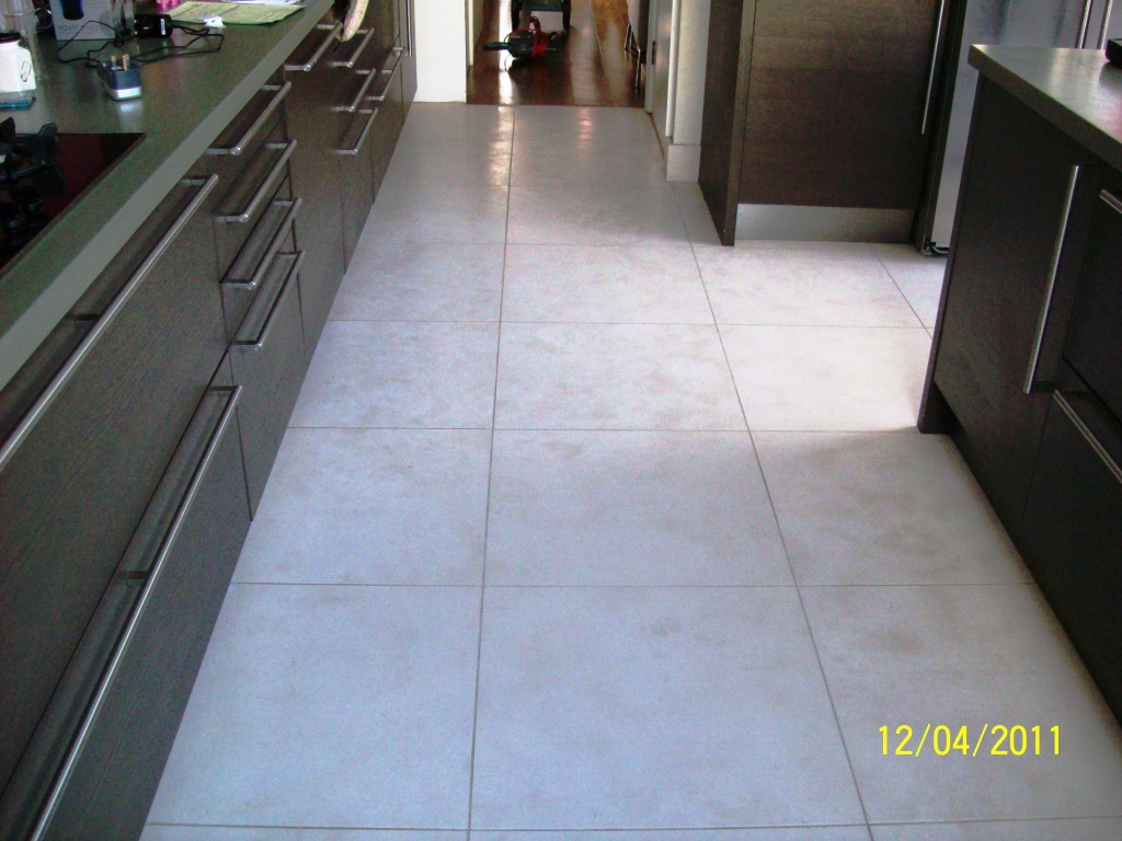 Limestone Floor After